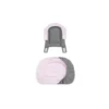 Cuscino per Seggiolone Evolutivo Nomi - Grey Pink - Reversibile