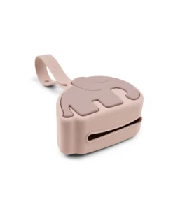Custodia Portaciucci in Silicone Alimentare - Elphee - Rosa Cipria