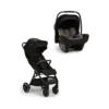 Duo Passeggino TRVL lx + Seggiolino Auto Pipa Next i-Size - Caviar - Chocolate