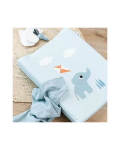 Fasciatoio e Coprifasciatoio Elphee - Azzurro - 50x65x10 cm - Waterproof