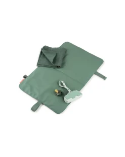 Fasciatoio Ripiegabile da Viaggio - Verde - Realizzato Con Bottiglie Riciclate