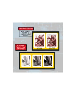 Fotocamera Istantanea Digitale Kiimento - Spider-Man - Stampa Ink-Free - Dai 8 Anni