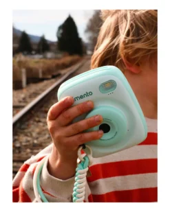 Fotocamera Istantanea Digitale Kiimento - Menta - Stampa Ink-Free - Dai 8 Anni