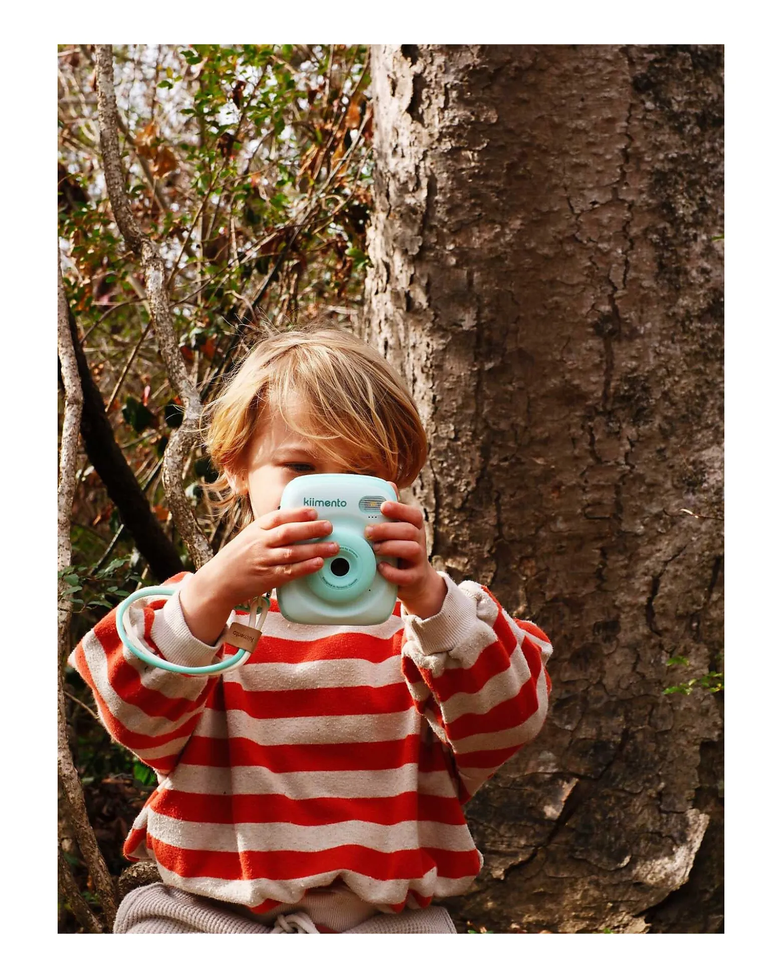 Fotocamera Istantanea Digitale Kiimento - Menta - Stampa Ink-Free - Dai 8 Anni