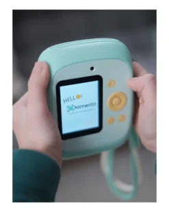 Fotocamera Istantanea Digitale Kiimento - Menta - Stampa Ink-Free - Dai 8 Anni