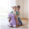 Gioco Cavalcabile Gonfiabile - Hoppi Dino - Viola - in Vinile