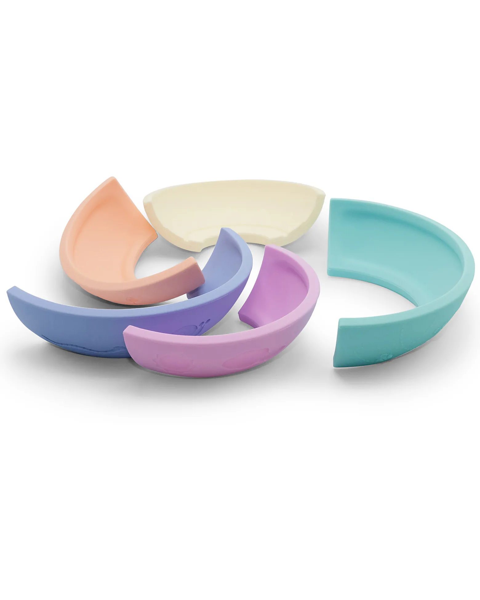 Gioco Impilabile - Over the Rainbow - Pastel - Silicone Alimentare