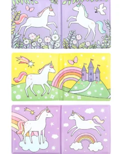 Gioco Libro da Bagno - Unicorn Dreams - Si Colora al Contatto con l'Acqua!