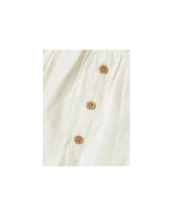 Gonna Svasata Jazelle - Bianca - 100% Cotone Bio