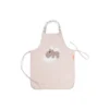 Grembiule Impermeabile con Collo Elastico - Rosa Cipria- Happy Clouds