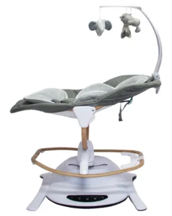 2 in 1 Sdraietta e Dondolo - Pure White - Con Giochi e Melodie