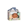 3-in-1 Sonaglio Lumaca - Massaggiagengive - Gioco da Bagno - Garden Animals - 100% Caucciù Naturale