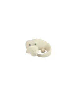3-in-1 Sonaglio - Massaggiagengive - Gioco da Bagno - Set 3 pz - My First Safari - 100% Caucciù Naturale
