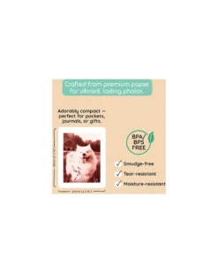 Kiimento Carta Fotografica Ink-Free per Fotocamera Model P2 - 40 Fogli