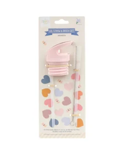 Kit Tappo Cannuccia e Scovolino - Cuori