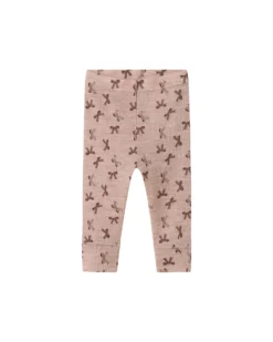 Leggings con Vita Elasticizzata - Purple Dove - 100% Lana Merino