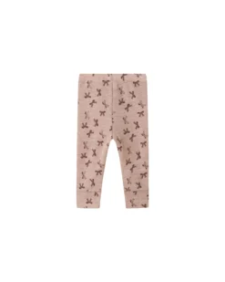 Leggings con Vita Elasticizzata - Purple Dove - 100% Lana Merino