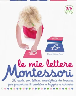 Le Mie Lettere Montessori, Cofanetto - 26 carte + libretto attività