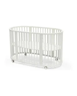 Letto Evolutivo Sleepi V3 - Bianco - Legno di Faggio