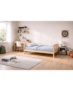 Letto Montessori Evolutivo Evi 4 in 1 - 200x90 cm - Tutto incluso - dalla Nascita a 99 anni