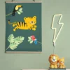 Luce da Notte LED - Leone - Giallo