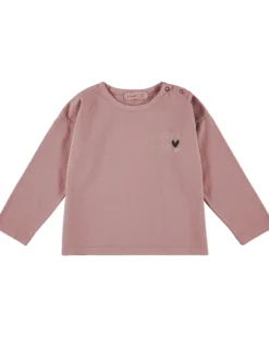 Maglia Maniche Lunghe - Rosa - Cooked with Love - Cotone