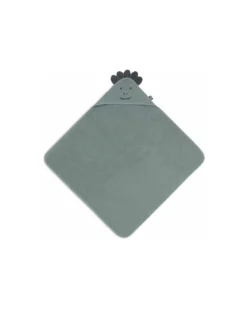 Mantellina da Bagno in Spugna - Con Cappuccio - 75x75cm - Jungle Jambo - Coccodrillo