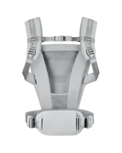 Marsupio Amya - Fog Grey - dalla Nascita ai 15 Kg - si Adatta al Corpo del tuo Bambino
