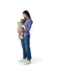 Marsupio Front - Beige - con Cinghie Regolabile