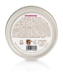 Maschera Capelli Normali e Fini - Sambuco e Viola Bio - 150ml - Certificato AIAB