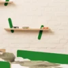Mensola in Legno - Verde - 60 x 15 x 1,5 cm - Utile e Originale!