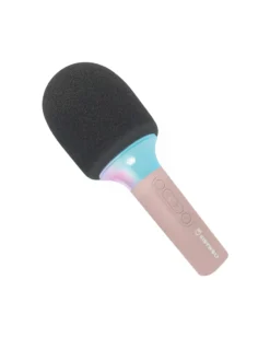 Microfono Tutto in Uno - Rosa - Canta, Registra e Divertiti!