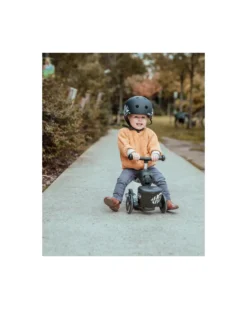 Monopattino e Triciclo 2in1 Highwaykick 1 Lifestyle - con Portaoggetti - Zebra - Da 1 a 5 anni