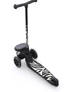 Monopattino HWK2 Lifestyle - Zebra - 2 ai 5 anni - Fino a 50kg!