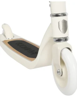 Monopattino Maxi con Cestino Removibile - Crema - da 6 Anni Fino a 100 kg