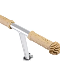 Monopattino Maxi con Cestino Removibile - Crema - da 6 Anni Fino a 100 kg