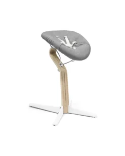 Newborn Set per Seggiolone Evolutivo Nomi - Grigio Sabbia / Bianco