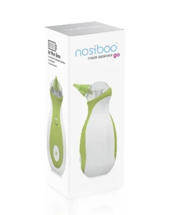 Nosiboo Go, Aspiratore Nasale Elettrico Portatile, Verde