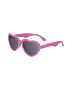 Occhiali da Sole a Cuore - Paparazzi Pink - Lenti Scure - 100% Protezione UV