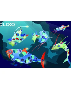 Ocean Creatures - 24 pezzi - Glow in The Dark - Gioco Magnetico STEAM - 6+ Anni