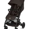 Passeggino Beezy - Chocolate Brown - Telaio Nero - Il più Compatto
