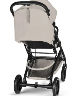 Passeggino Beezy - Dune Grey - Telaio Nero - Il più Compatto