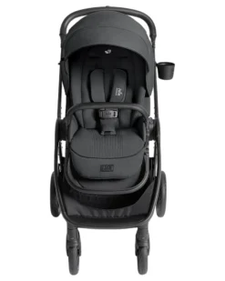 Passeggino Finiti 4 in 1 - Ebony - Parapioggia e Adattatori Inclusi