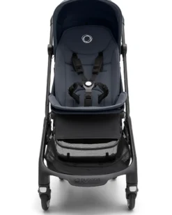 Passeggino Leggero Bugaboo Butterfly - Nero/Blu - Ultracompatto Si Chiude in 1 Secondo
