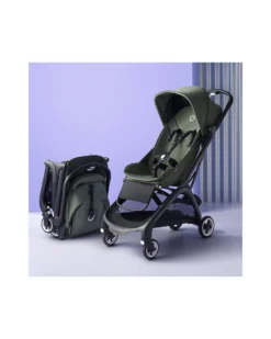Passeggino Leggero Bugaboo Butterfly - Nero/Blu - Ultracompatto Si Chiude in 1 Secondo
