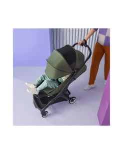 Passeggino Leggero Bugaboo Butterfly - Nero/Blu - Ultracompatto Si Chiude in 1 Secondo