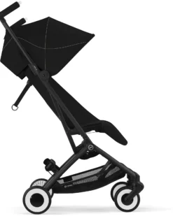 Passeggino Libelle - Magic Black - Dettaglio Telaio Black - Nuovo Modello + Barra