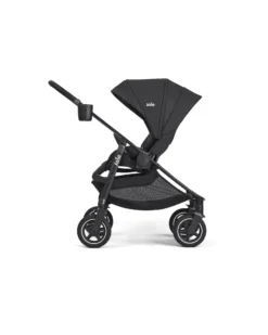 Passeggino Versadrift 4 in 1 con Ruote a 360° - Nero – Reversibile, dalla Nascita fino a 22 kg