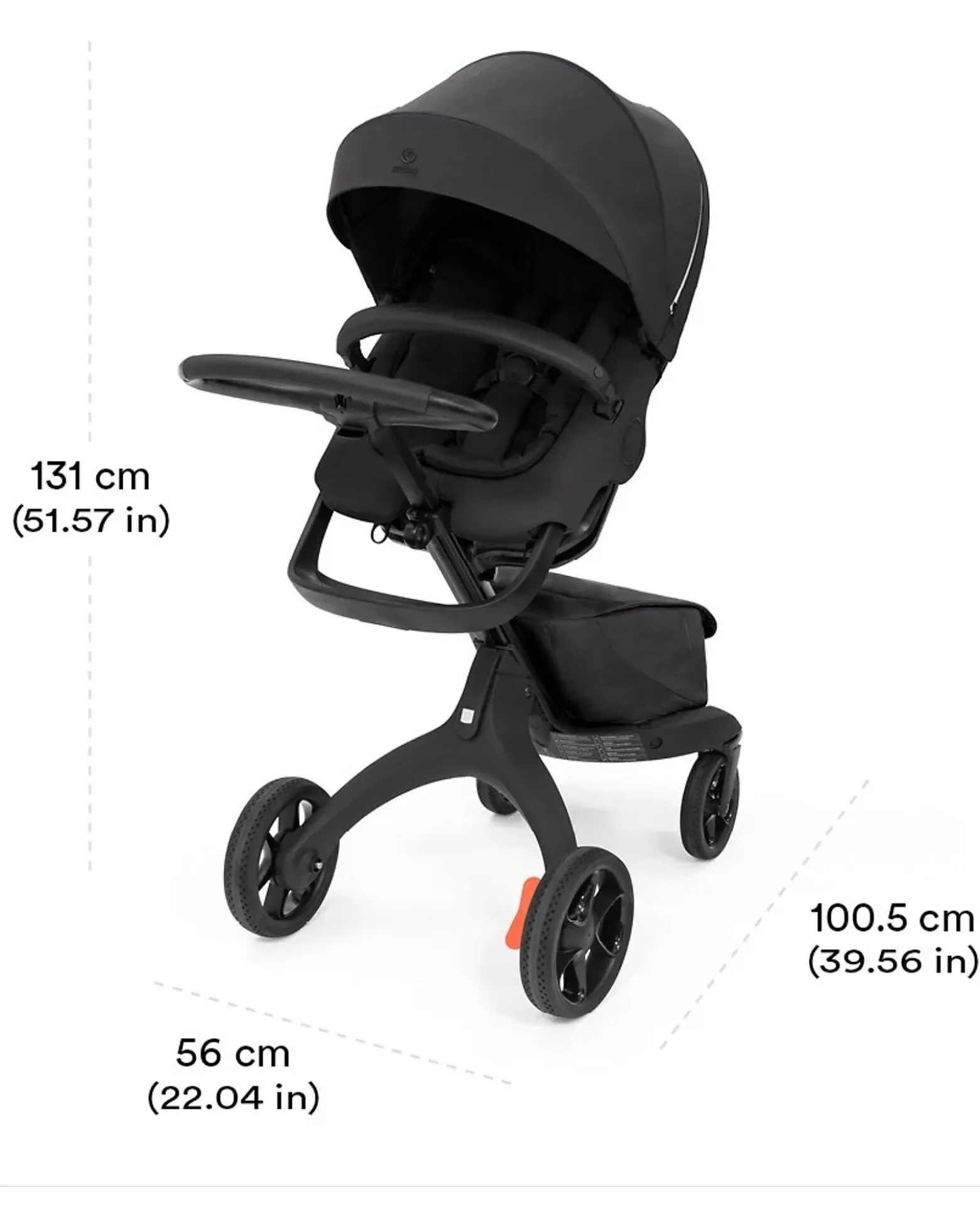 Passeggino Xplory X - Rich Black