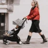 Passeggino YOYO3 Telaio Bianco e Seduta Zebra - Dai 6 Mesi